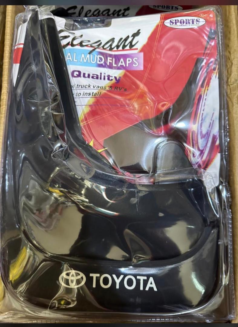 Bavettes de protection "Elegant" pour Toyota – Set complet avant & arrière