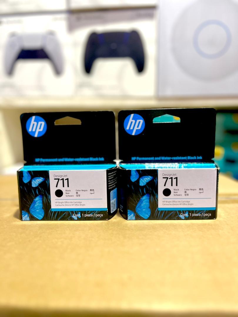 Cartouche d'Encre HP 711 Noir DesignJet - T120, T125, T130, T520, T525, T530