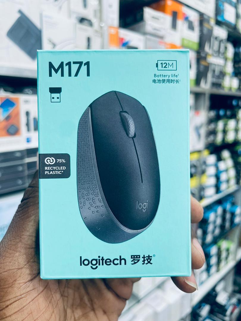 Souris Sans Fil Logitech M171 - Wireless Mouse 12 Mois Autonomie 75% Recycled Plastic