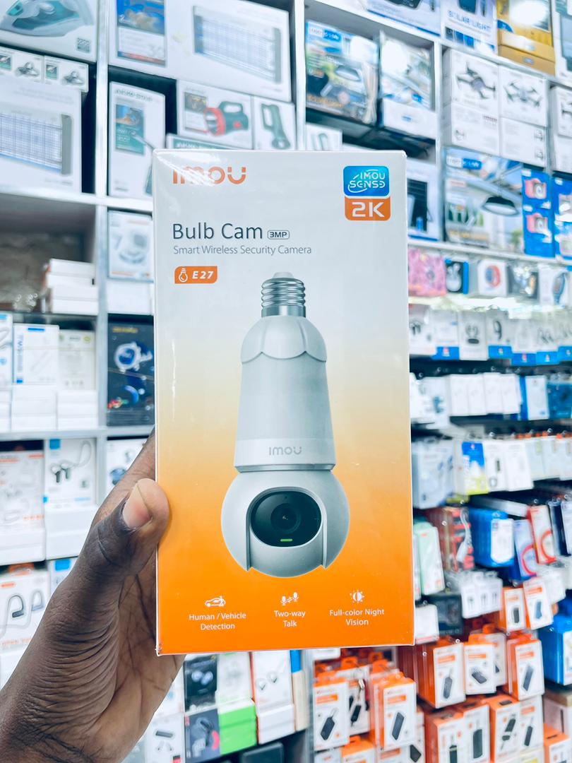 Caméra Ampoule IMOU Bulb Cam – 2K 3MP, E27, Vision Nocturne Couleur, Détection IA