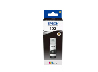 Bouteille d'Encre Epson 103 Noir EcoTank - L3110, L3150, L3210, L3250, L3251