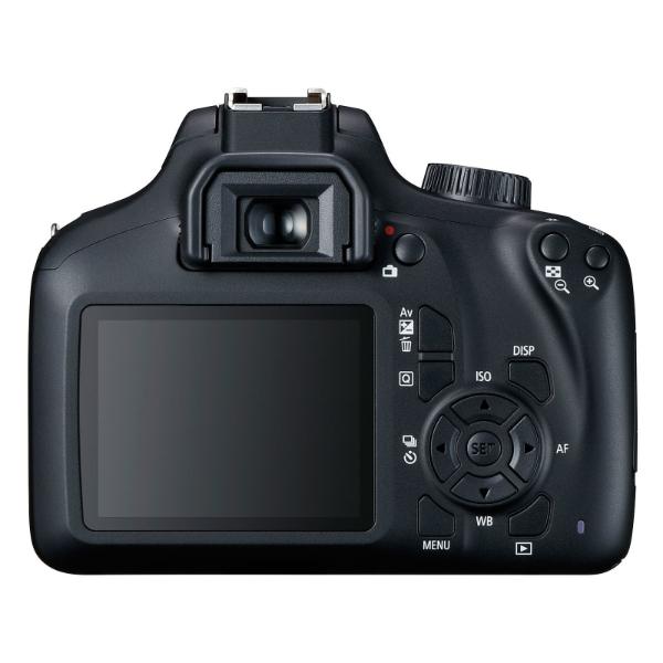 Canon EOS 4000D + EF-S 18-55mm f/3.5-5.6 III – Reflex APS-C 18MP Wi-Fi + Vidéo Full HD
