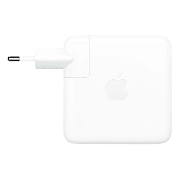 Apple Adaptateur Secteur USB-C 61W (Original) – Charge Rapide MacBook + Prise EU (Blanc)
