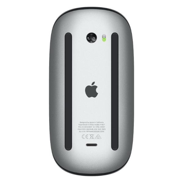 Apple Magic Mouse 2 Noir (Original) – Souris Sans Fil Bluetooth Multi-Touch + Recharge Lightning