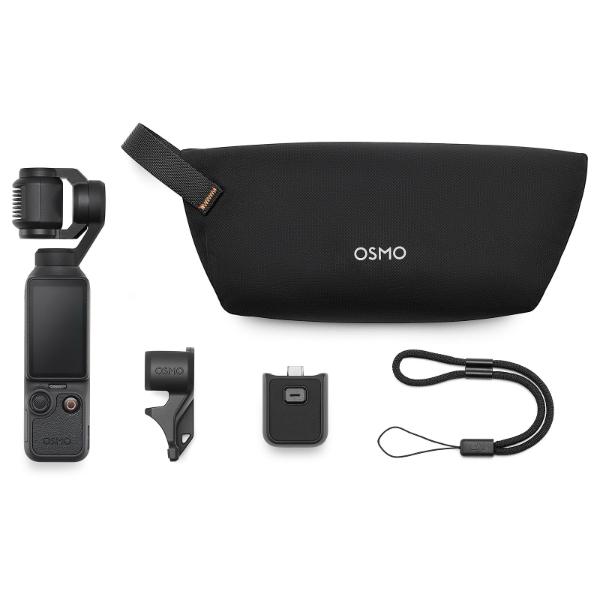DJI Osmo Pocket 4 Standard Combo – Caméra Gimbal 4K Stabilisateur 3 Axes + Pochette OSMO