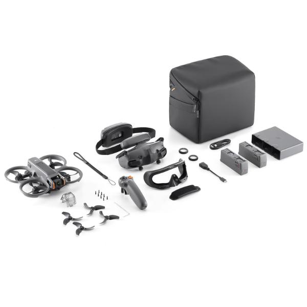DJI Avata 2 Fly More Combo (3 Batteries) – Drone FPV 4K + DJI Goggles 3 + Télécommande RC Motion 3