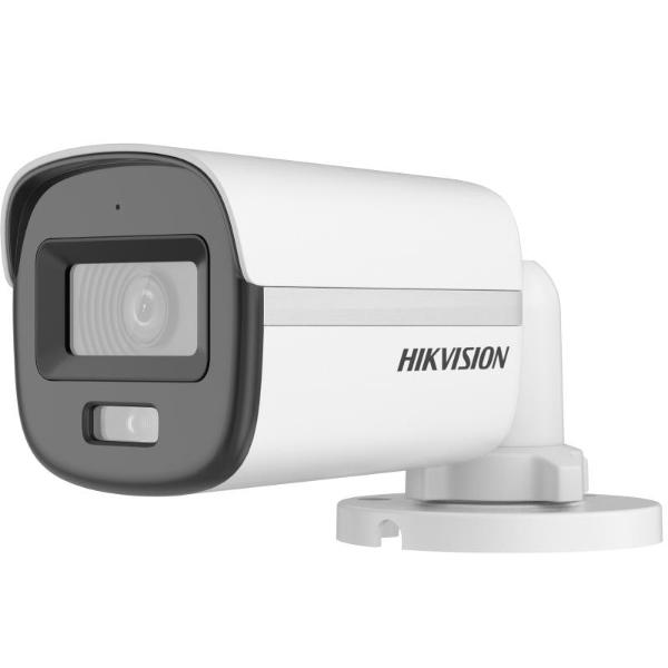 Hikvision DS-2CE10KF0T-LPFS – Caméra Bullet ColorVu 5MP Full Color 24h/24 + Micro Intégré