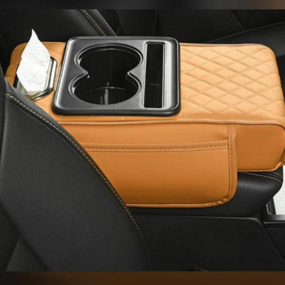 Accoudoir Organisateur de Voiture Multifonction (Porte-Gobelets Intégré)