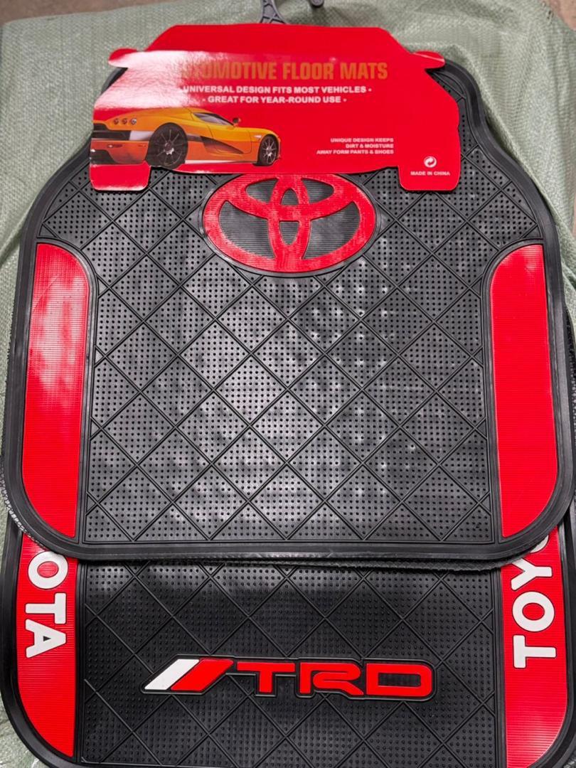 Tapis de sol "Sport" Toyota - Logo TRD (Set complet)