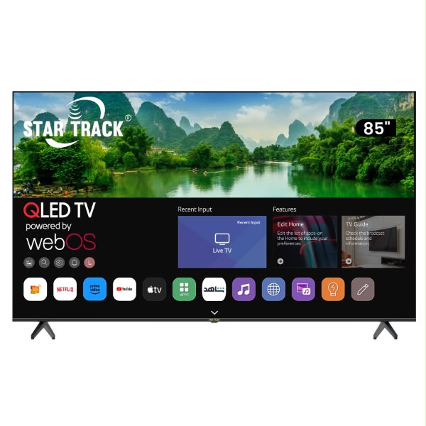 Star Track 85 QLED 4K Smart TV ST-85KQ-AZ2300WEB webOS