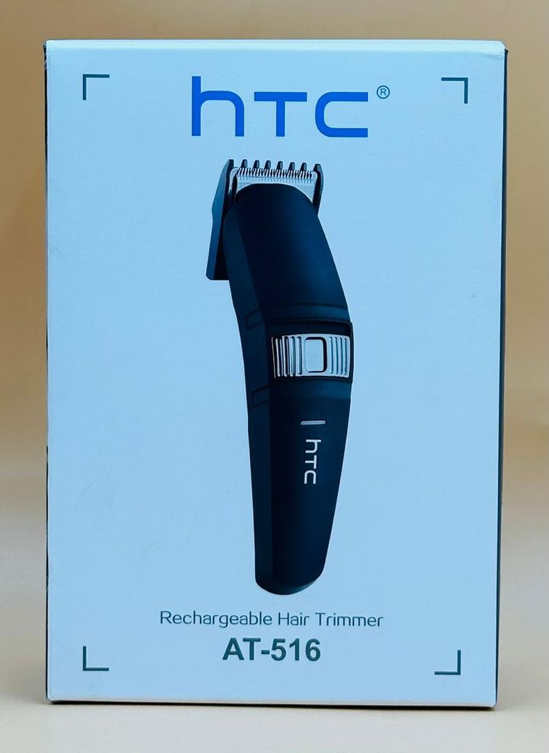 Tondeuse Cheveux Rechargeable HTC AT-516 - Design Professionnel Noir
