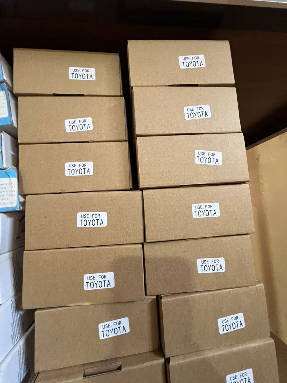 Kit de poignées de porte chromées finition miroir pour Toyota