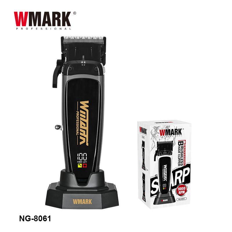 Tondeuse Cheveux Rechargeable WMARK Professional NG-8061 - Écran LED 9000 RPM