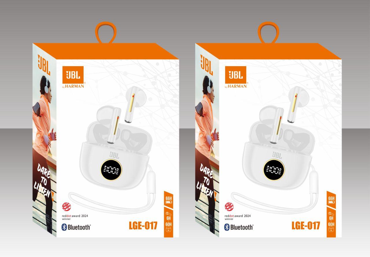 Écouteurs Sans Fil TWS Earbuds - Wireless Sport Noise Cancellation Blanc