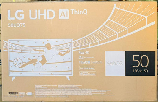 Télévision LG UHD 50" (126cm) AI ThinQ webOS - 50UQ75