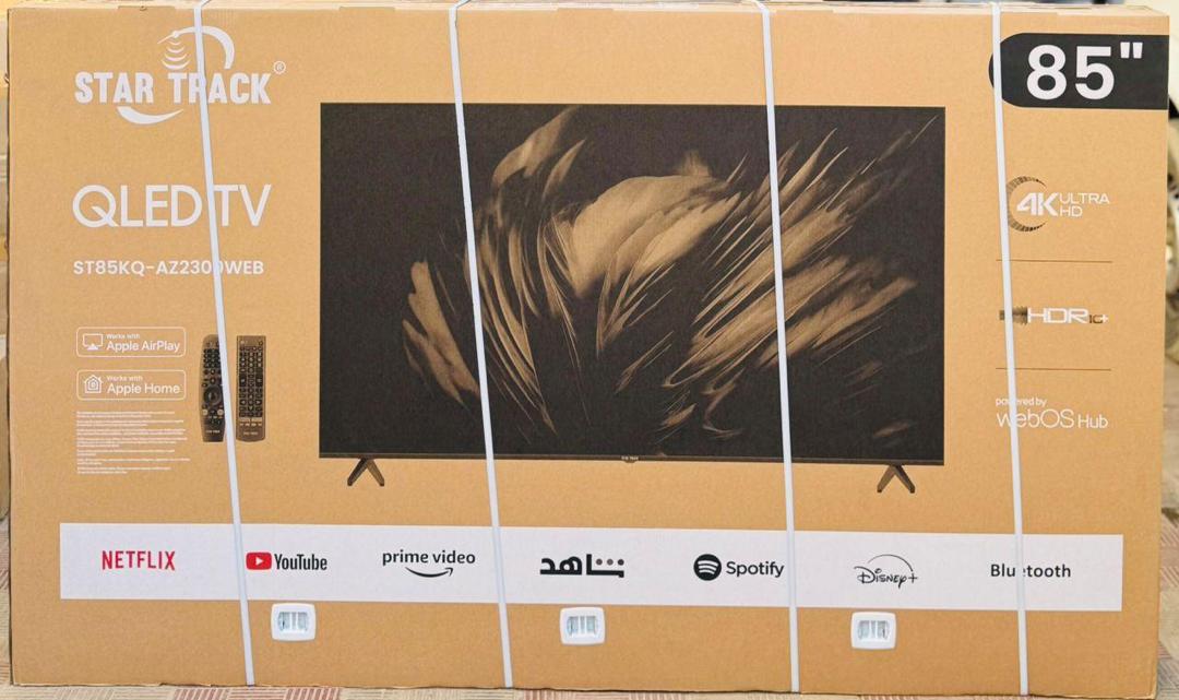 Télévision Star Track QLED TV 85" (216cm) 4K Ultra HDR webOS Hub - ST85KQ-AZ230WEB