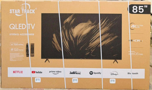 Télévision Star Track QLED TV 85" (216cm) 4K Ultra HDR webOS Hub - ST85KQ-AZ230WEB