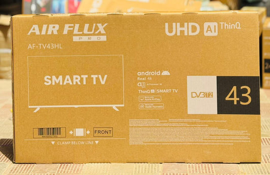 Télévision Air Flux Pro Smart TV 43" UHD 4K AI ThinQ Android - AF-TV43HL