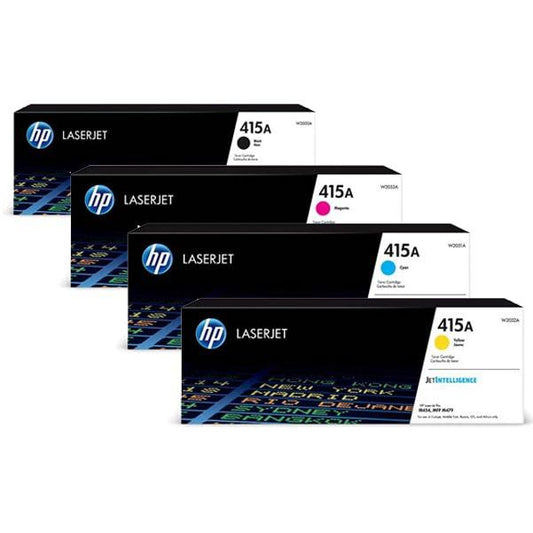 Cartouche Toner HP 415A LaserJet Cyan W2031A - M454, M455, M479, M480