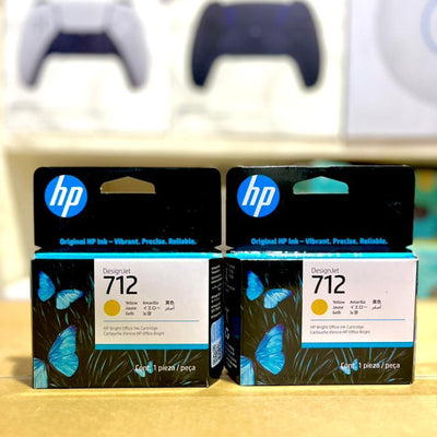 Cartouche d'Encre HP 712 DesignJet Jaune - HP Bright Office Ink