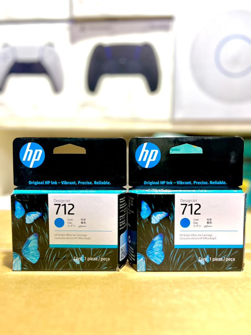 Cartouche d'Encre HP 712 DesignJet Cyan - HP Bright Office Ink