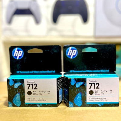 Cartouche d'Encre HP 712 DesignJet Noir - HP Bright Office Ink