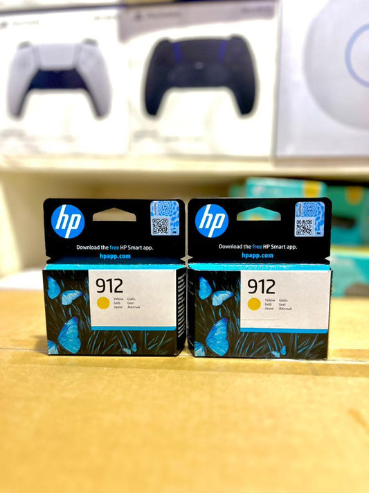 Cartouche d'Encre HP 912 Jaune 3YL79AE - OfficeJet 8012, 8013, 8014, 8015