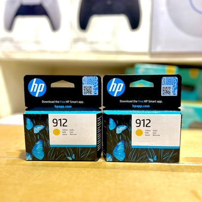 Cartouche d'Encre HP 912 Jaune 3YL79AE - OfficeJet 8012, 8013, 8014, 8015