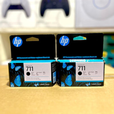 Cartouche d'Encre HP 711 Noir DesignJet - T120, T125, T130, T520, T525, T530