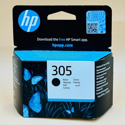 Cartouche d'Encre HP 305 Noir 3YM61AE - DeskJet 2700, 2710, 2720, 4100, Envy 6020, 6030