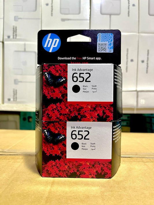 Cartouche d'Encre HP 652 Noir Ink Advantage - DeskJet 1115, 2135, 3635, 3775, 3785, 4535