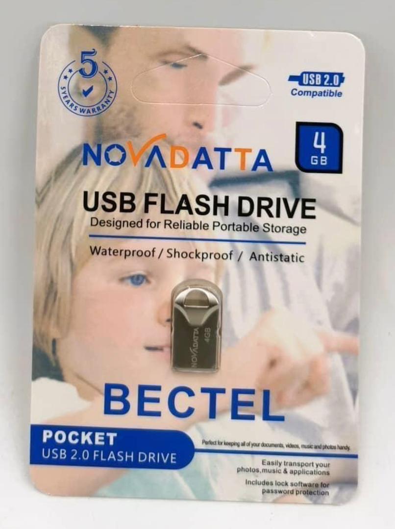 Clé USB NOVADATTA BECTEL Pocket 4GB USB 2.0 - Waterproof Shockproof Antistatic