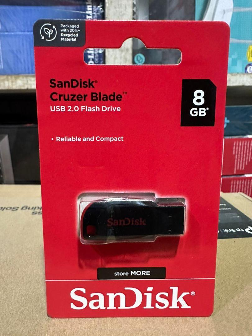 Clé USB SanDisk Cruzer Blade 8GB USB 2.0 - Reliable and Compact Flash Drive