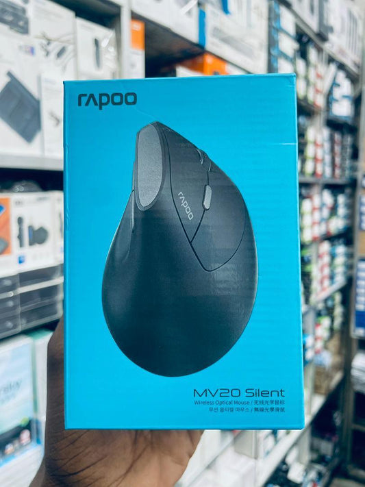Souris Verticale Sans Fil Rapoo MV20 Silent - Ergonomique Optique Silencieuse