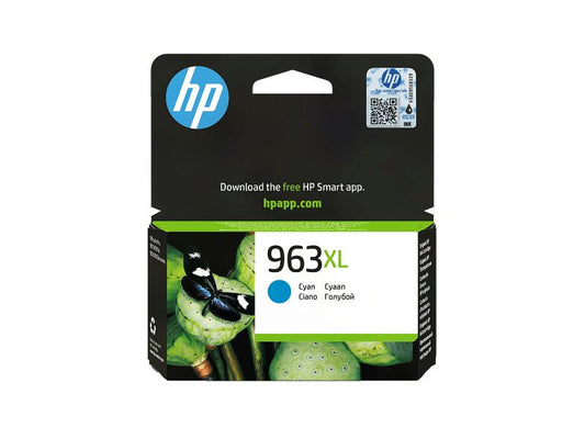 Cartouche d'Encre HP 963XL Cyan - Original High Yield Cyan Ink Cartridge