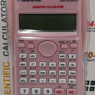 Calculatrice Scientifique Mezcal MZ-82MS-1 – Rose, 401 Fonctions