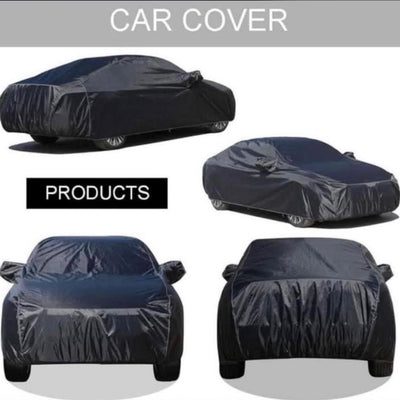 Bâche de Protection Voiture Noire Universelle – Berline & SUV, Anti-Pluie Anti-UV