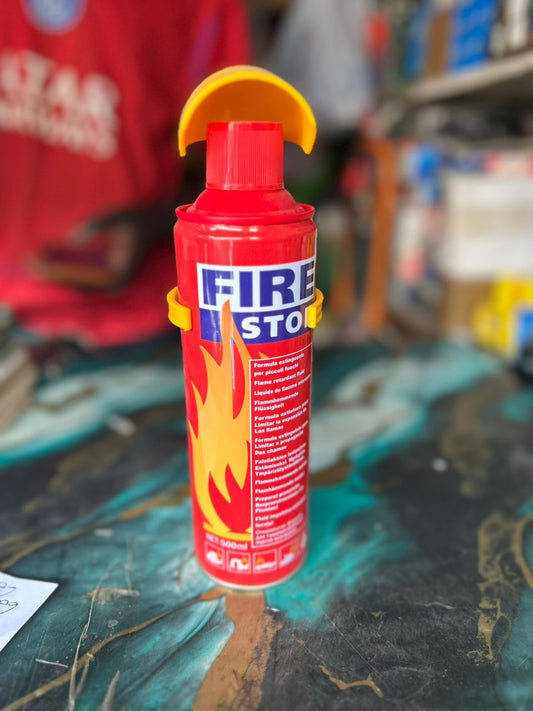 Mini Extincteur Fire Stop 500ml – Spray Anti-Incendie Voiture & Maison
