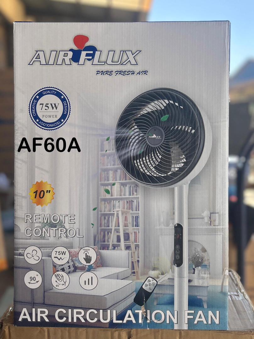Ventilateur de Circulation Air Flux AF60A – 10", 75W, Télécommande, Tactile, Rotation 90°