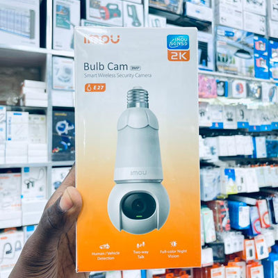 Caméra Ampoule IMOU Bulb Cam – 2K 3MP, E27, Vision Nocturne Couleur, Détection IA