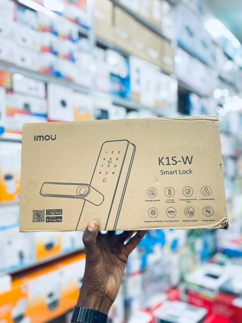 Serrure Connectée IMOU K1S-W Smart Lock – Empreinte Digitale, Code, Télécommande, Cylindre Blindé