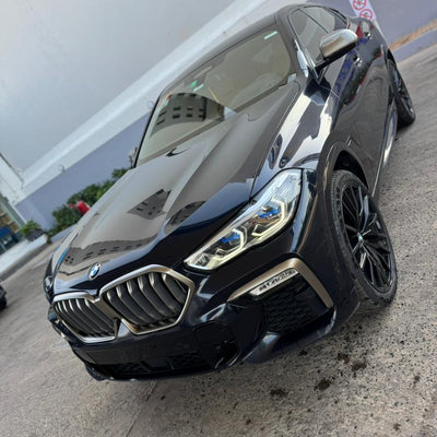 BMW X6 M50i Sport 2022 – Essence Automatique 6 Cylindres Turbo, Cuir Marron, Caméra 360°, Full Options