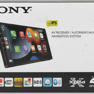 Autoradio Sony Android – Écran IPS Full HD 1080, Navigation GPS, Mirror Link, WiFi, Bluetooth, USB – 9