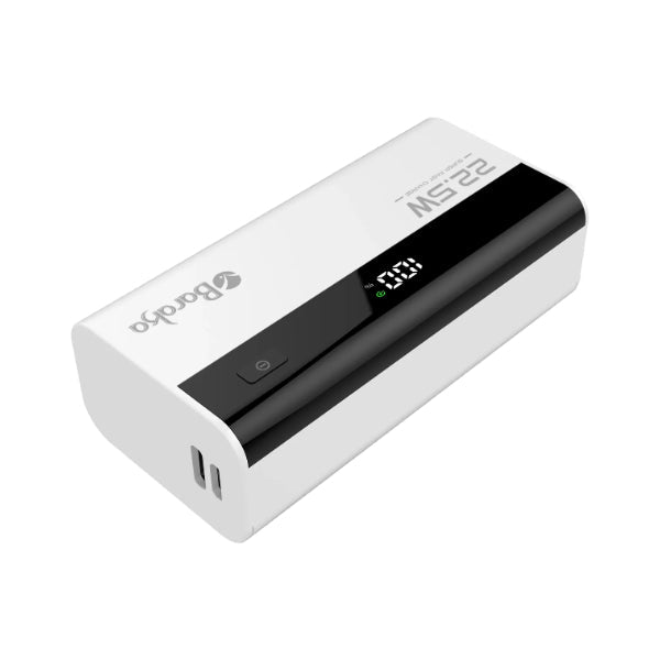 Baraka BRK-PB11 Power Bank 5000 mAh - vue face ports