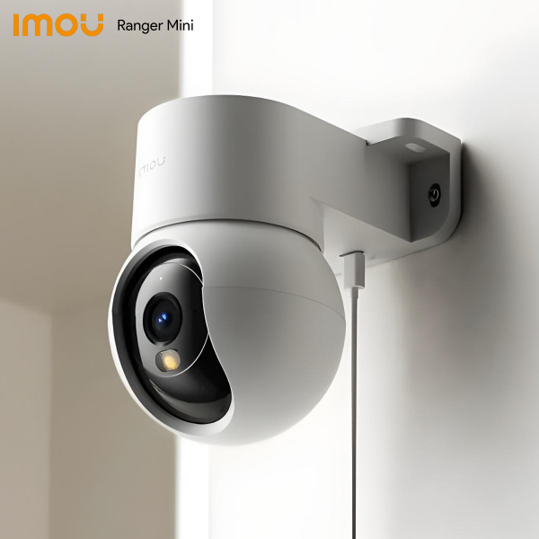 IMOU Ranger Mini 5MP 3K - vue face installée au plafond