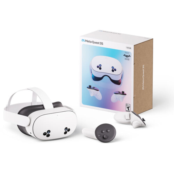 Meta Quest 3S boite casque controleurs packaging Meta