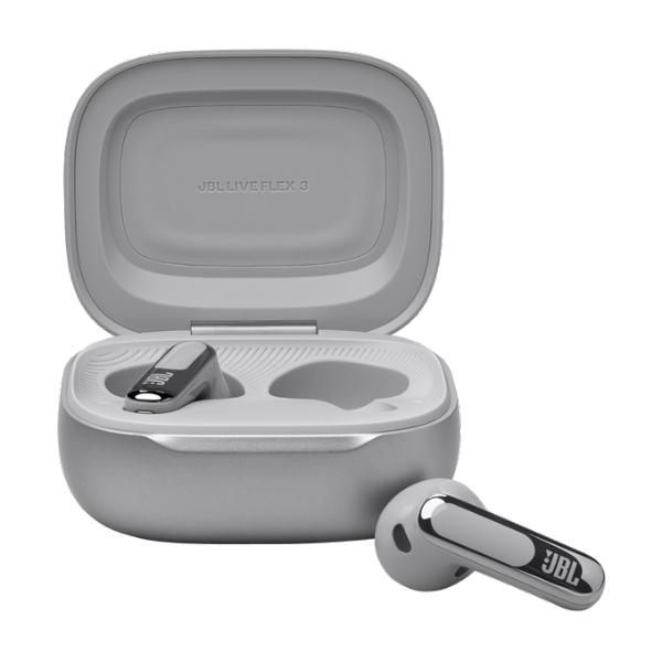 JBL Live Flex 3 (Original) – ANC + Écran Tactile + Design Open-Ear Chromé