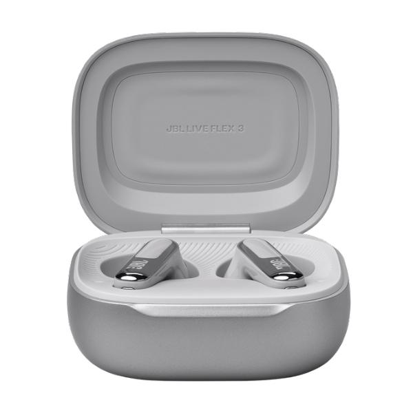 JBL Live Flex 3 (Original) – ANC + Écran Tactile + Design Open-Ear Chromé