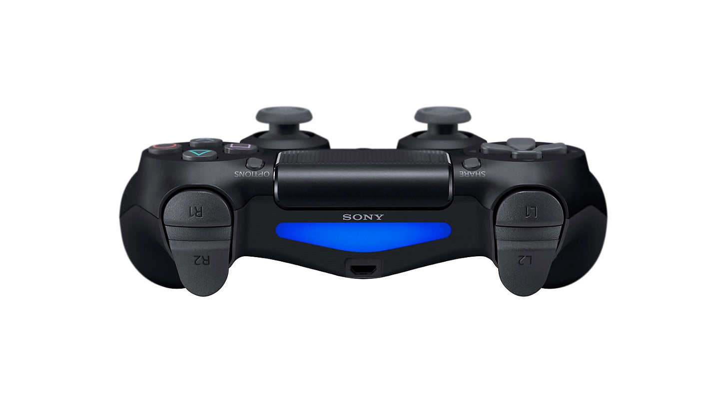Manette PS4 DualShock 4 Sony – Jet Black, Sans Fil, Officielle